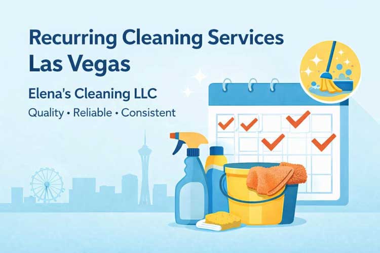 Recurring Cleaning Services Las Vegas